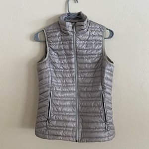 Patagonia Goose Down puffer vest grey silver xs